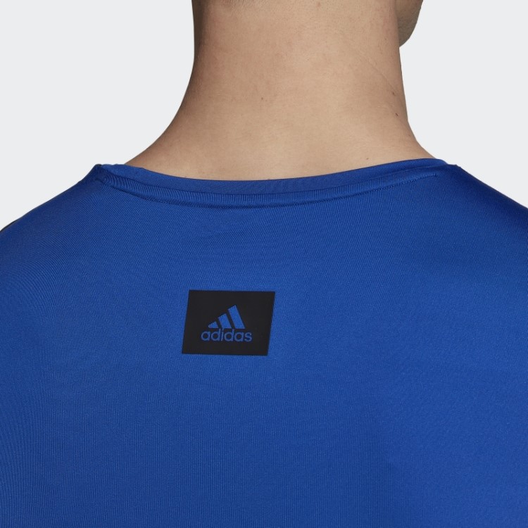 Camiseta De Treino Azul Royal Hot Best Of Adidas