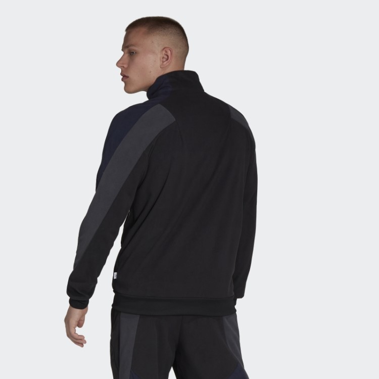 Top De Corrida De Lã Polar Adidas Preto