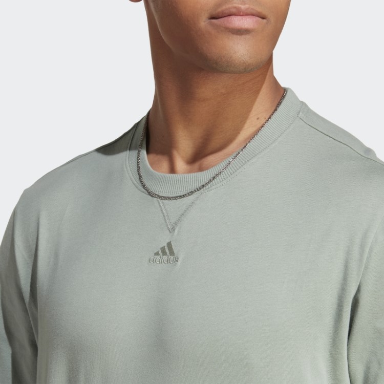 All Szn Tee Adidas Verde Prata