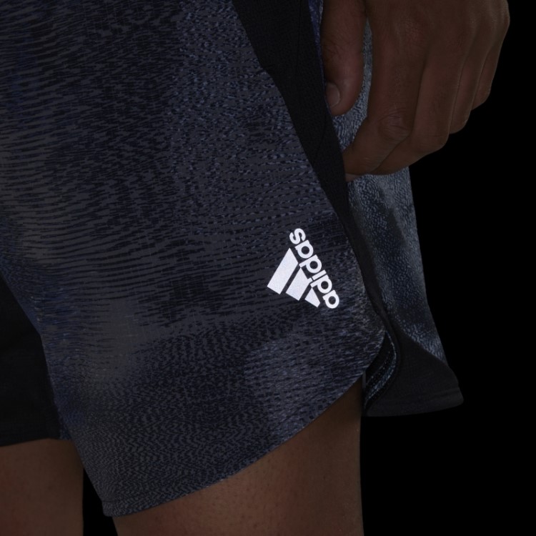 Adidas D4t Hiit Shorts De Treino Com Estampa Allover Preto Fashion