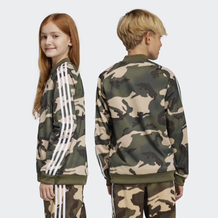 Jaqueta Camo Sst Bege Adidas