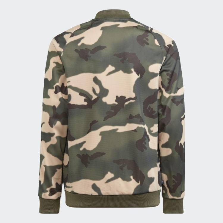 Jaqueta Camo Sst Bege Adidas