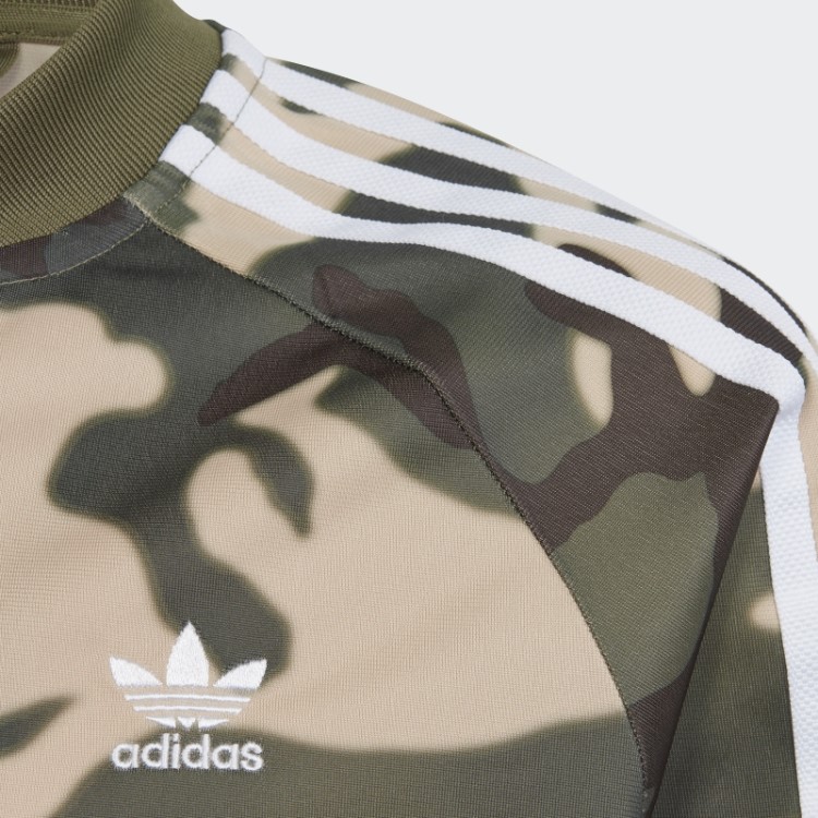 Jaqueta Camo Sst Bege Adidas