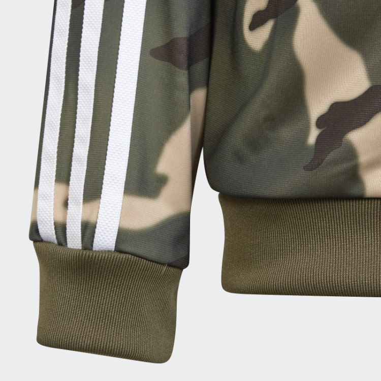 Jaqueta Camo Sst Bege Adidas