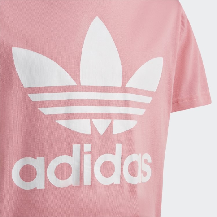 Camiseta Rosa Adidas Trefoil