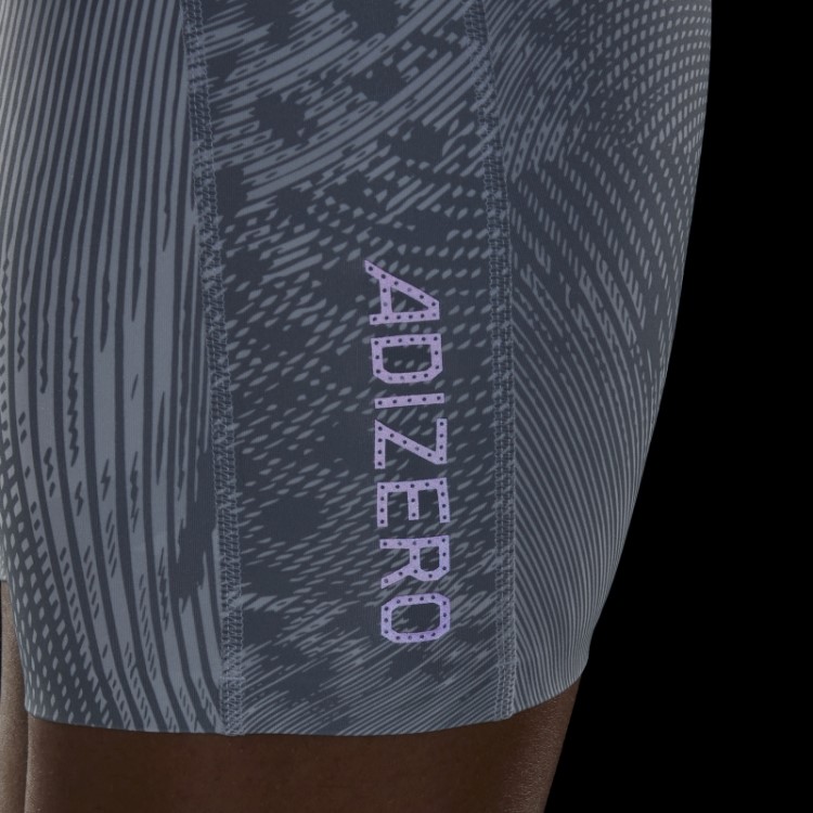 Leggings Curtas Brancas Da Moda Adidas Adizero Sábado