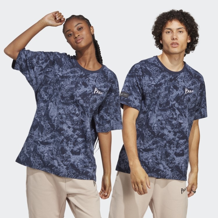 Camiseta Adidas X Parley Fashion Violeta Prateada (gênero Neutro)