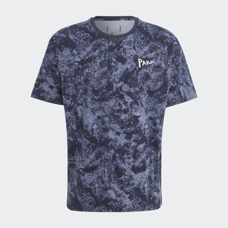 Camiseta Adidas X Parley Fashion Violeta Prateada (gênero Neutro)