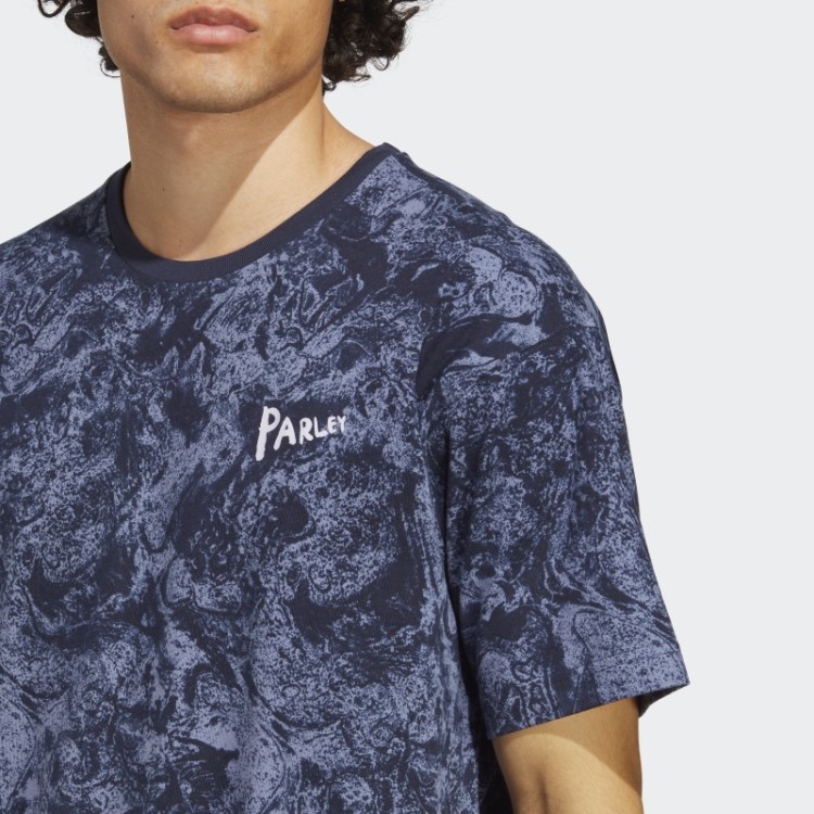 Camiseta Adidas X Parley Fashion Violeta Prateada (gênero Neutro)