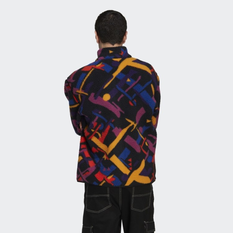 Wander Hour Jaqueta De Lã Com Estampa De Zíper Adidas Multicolor