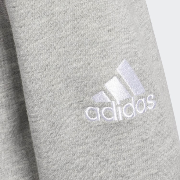 Moletom Com Capuz Cinza Médio Adidas