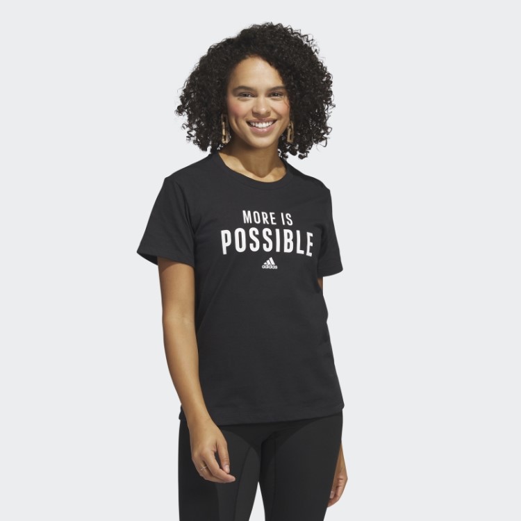 Camiseta Preta Possível Adidas