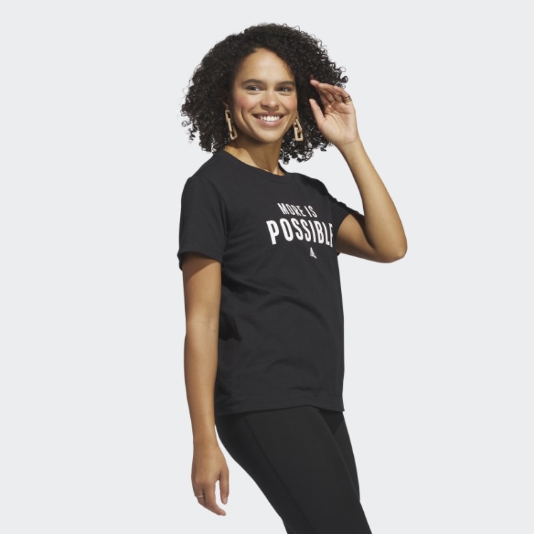 Camiseta Preta Possível Adidas