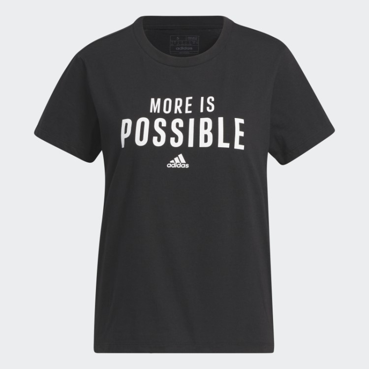 Camiseta Preta Possível Adidas