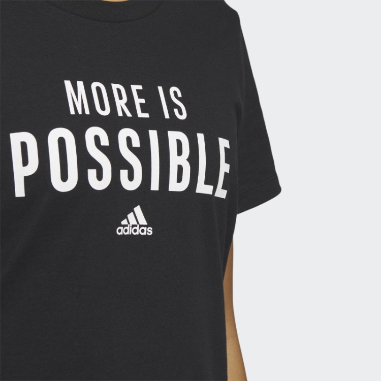 Camiseta Preta Possível Adidas
