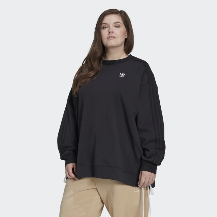Moletom Sempre Original Da Tripulação (tamanho Grande) Preto Adidas