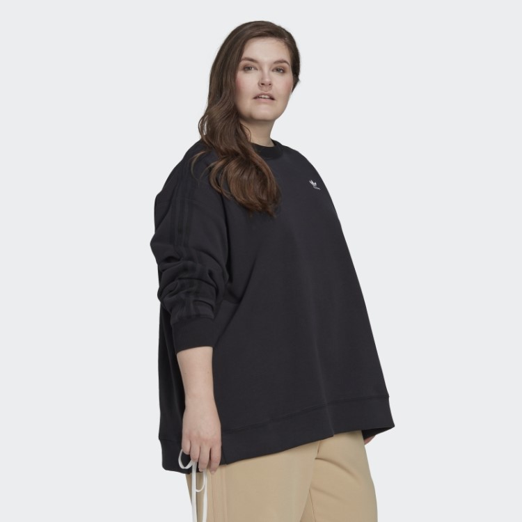 Moletom Sempre Original Da Tripulação (tamanho Grande) Preto Adidas