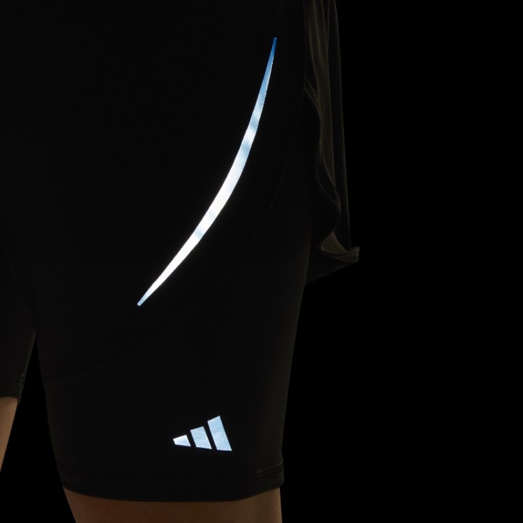 Calção De Treino 2 Em 1 Heat.rdy Hiit Adidas Preto