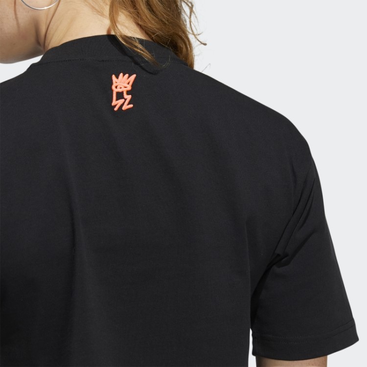 Camiseta Black Love Unites Crop Trefoil Adidas