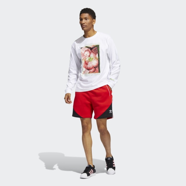 Camiseta Branca Com Foto B-ball Adidas