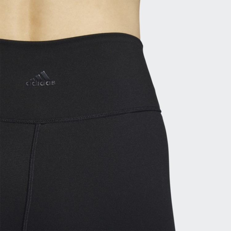 Legging Preta Adidas Yoga Studio Flare Moda