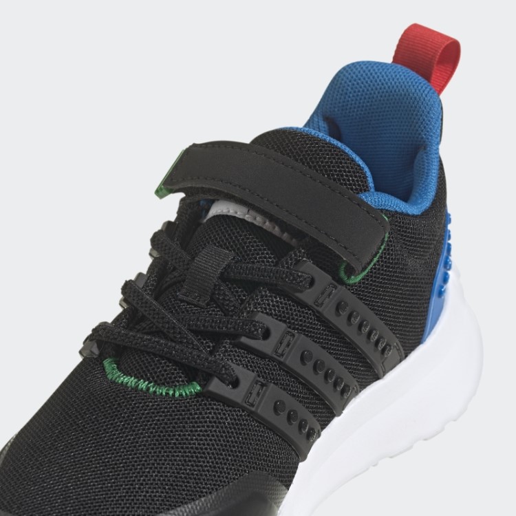 Adidas X Lego Racer Tr21 Cadarço Elástico E Sapatos De Alça Superior Pretos