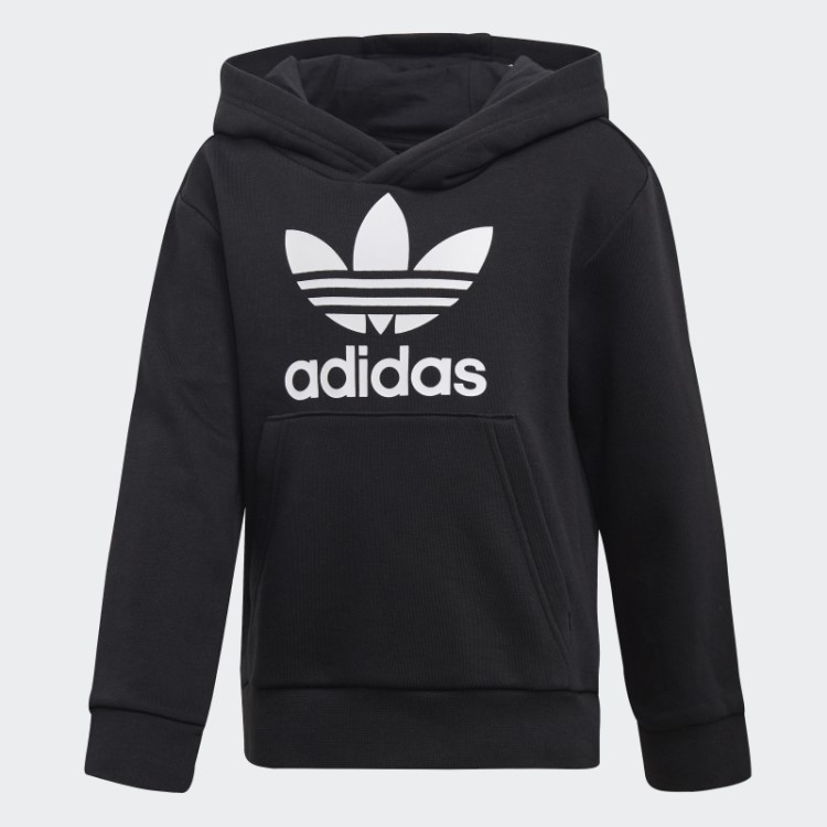 Conjunto De Moletom Adidas Trefoil Preto