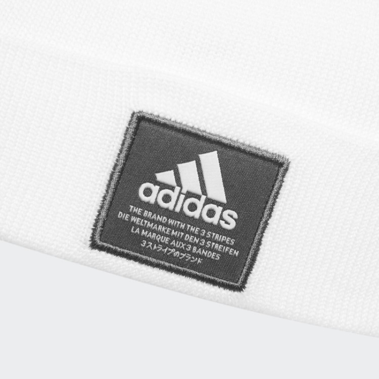 Gorro De Punho Branco Adidas Amplificador