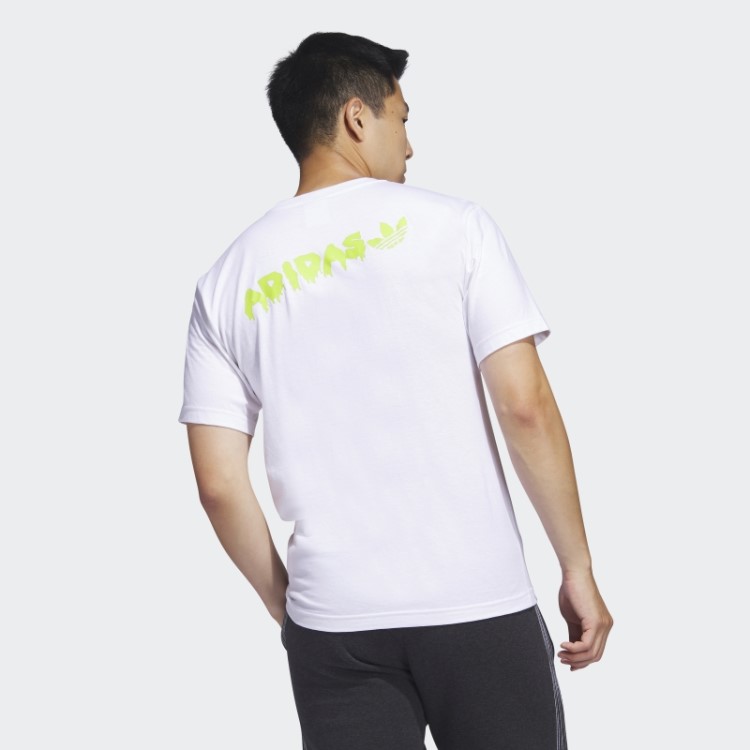 Camiseta Manga Curta Zombie Treffy Branca Adidas