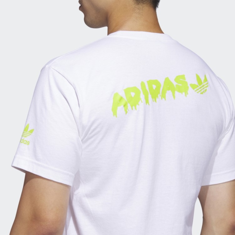 Camiseta Manga Curta Zombie Treffy Branca Adidas
