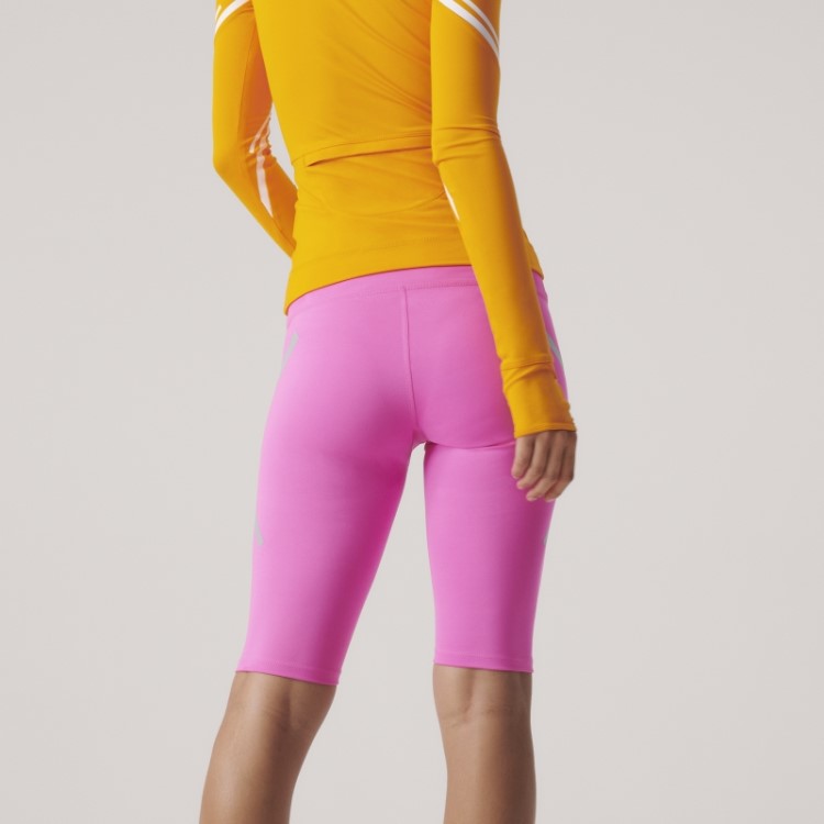 Bermuda De Ciclismo Rosa Adidas By Stella Mccartney Truepace