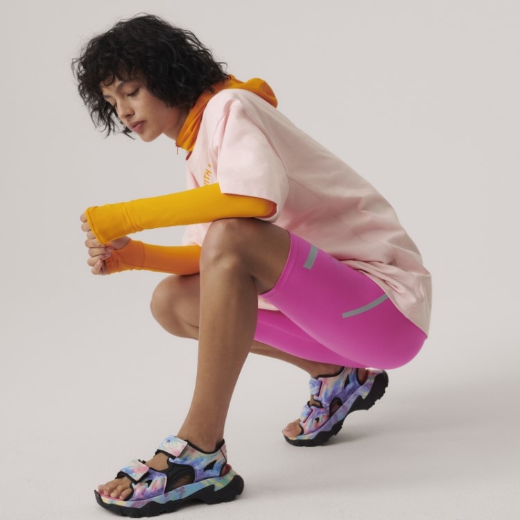 Bermuda De Ciclismo Rosa Adidas By Stella Mccartney Truepace