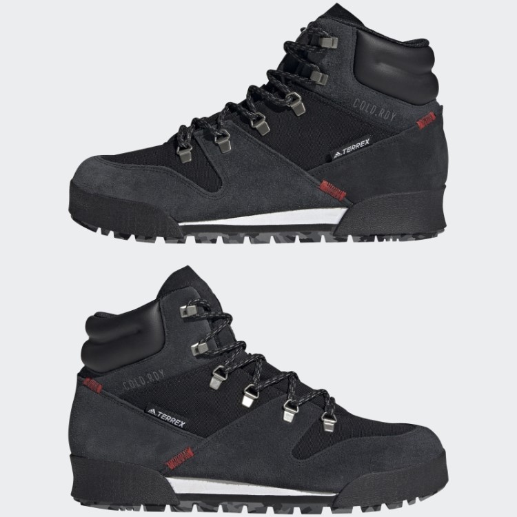 Botas De Caminhada Pretas Adidas Terrex Snowpitch Cold.rdy