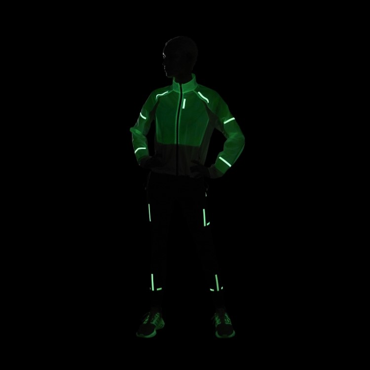 Reflect At Night X-city Cold.rdy Running Cover-up Branco Adidas