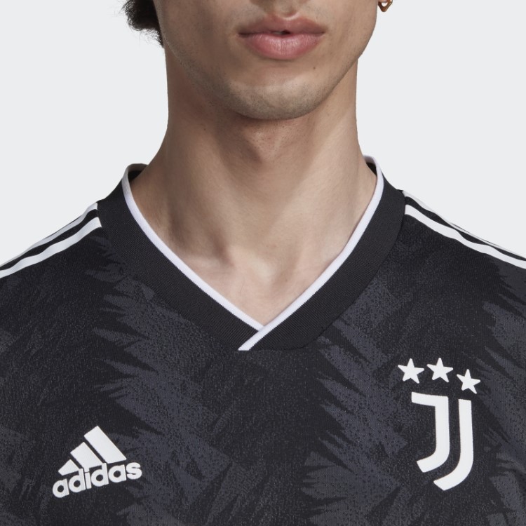 Adidas Juventus 22/23 Away Camisa Autêntica Preta