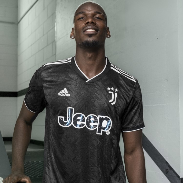 Adidas Juventus 22/23 Away Camisa Autêntica Preta