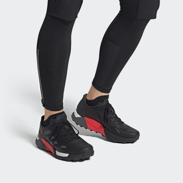 Tênis De Corrida Terrex Agravic Ultra Trail Preto Adidas