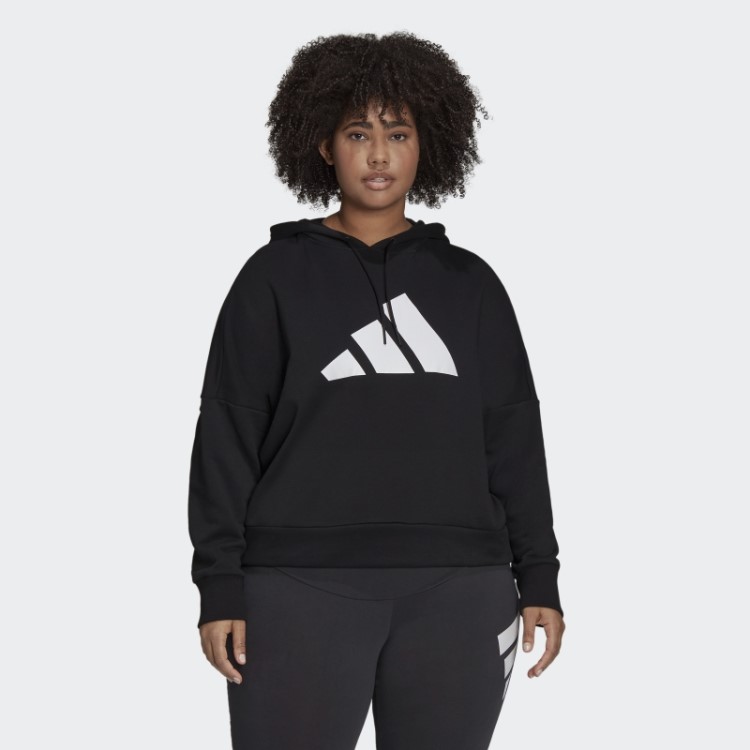 Moletom Com Capuz Future Icons (tamanho Grande) Preto Adidas