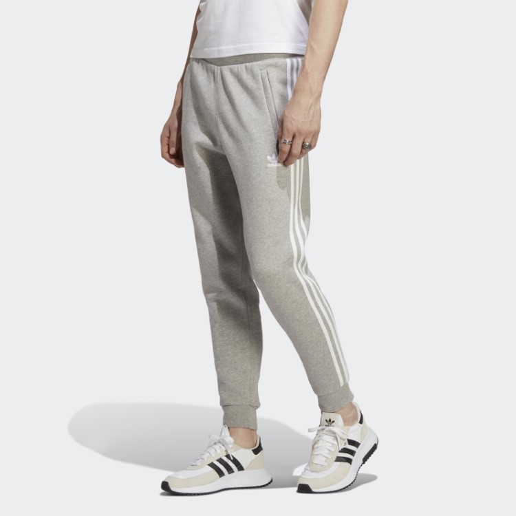 Calça Adidas Adicolor Classics 3 Listras Cinza Médio