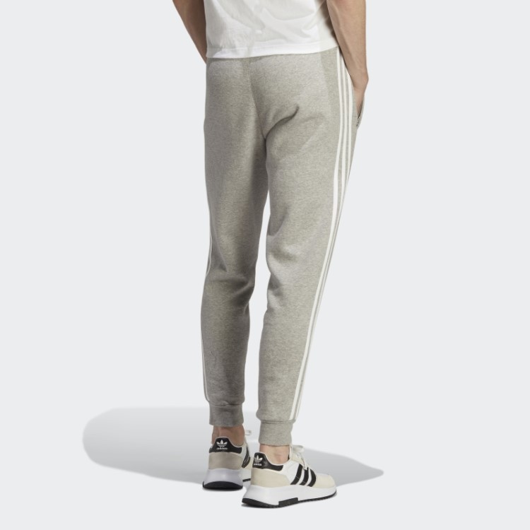 Calça Adicolor Classics Cinza Médio Com As Três Listras Adidas