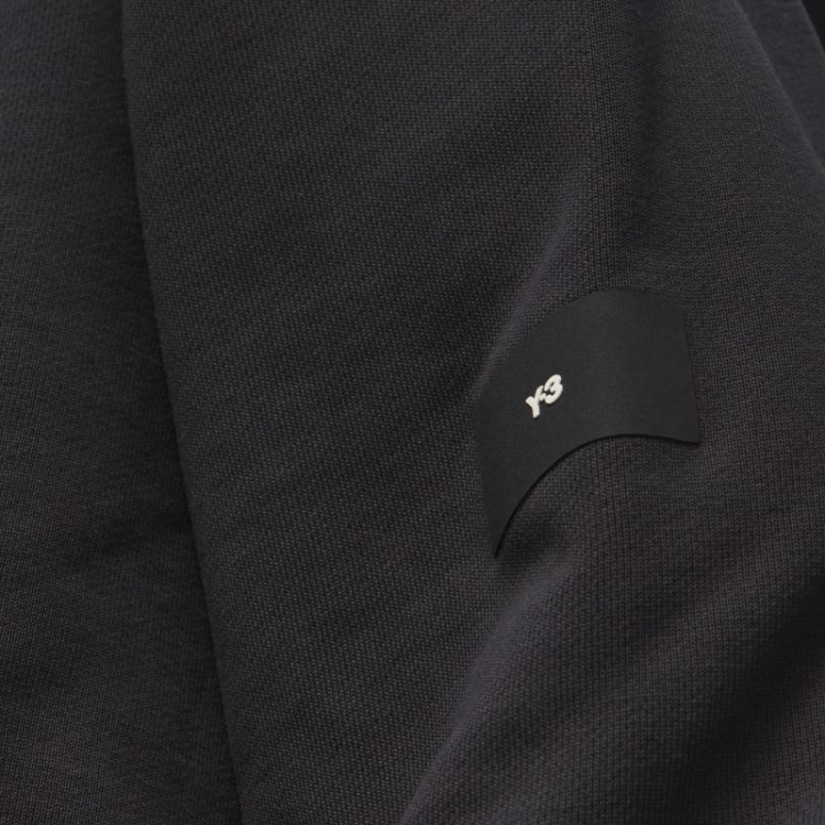 Y-3 Moletom Com Capuz Felpudo De Algodão Orgânico Adidas Hot