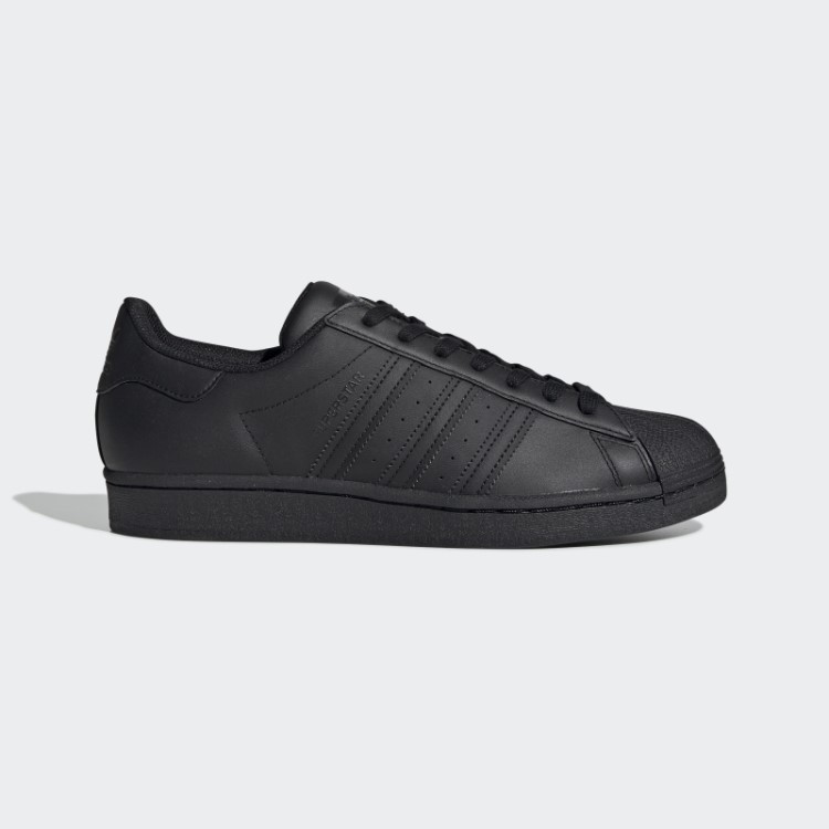 Sapatos Pretos Superstar Adidas