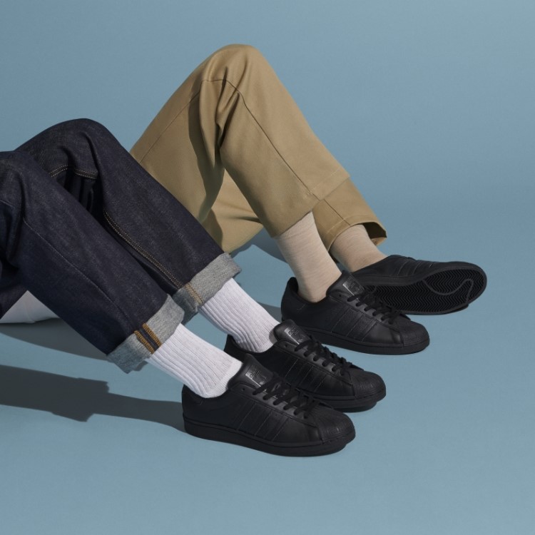 Sapatos Superstar Preto Adidas Fashion