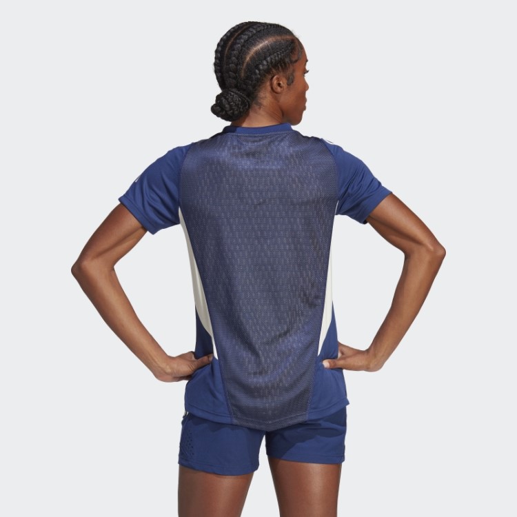 Camisa Adidas Azul Escuro Itália Tiro 23 Pro