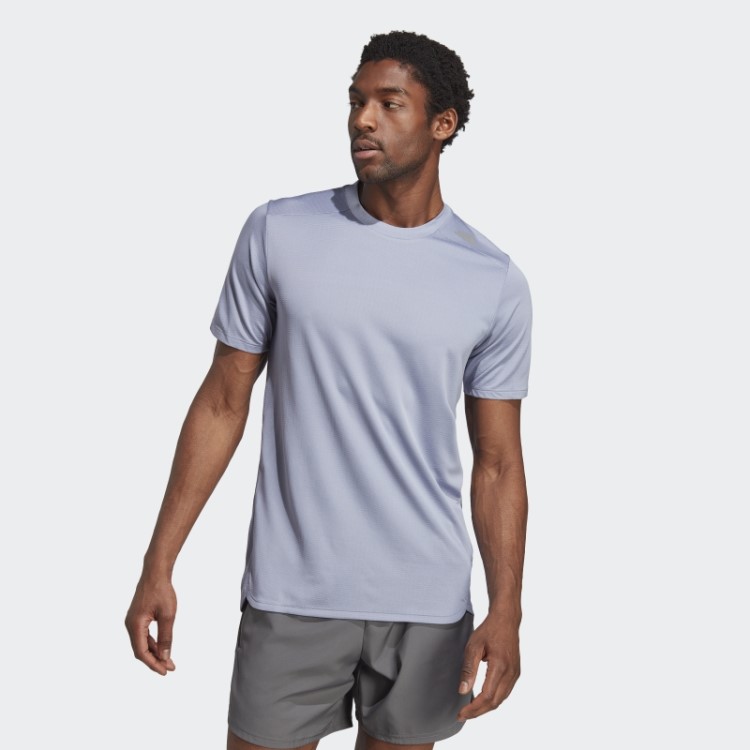 Camiseta De Treino Silver Violet Designed 4 Training Heat.rdy Hiit Adidas