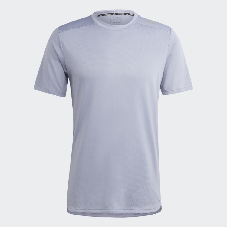 Camiseta De Treino Silver Violet Designed 4 Training Heat.rdy Hiit Adidas
