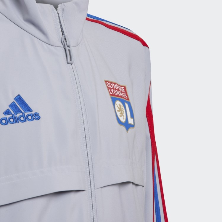 Prata Olympique Lyonnais Tiro 21 Faixa De Apresentação De Treinamento Top Adidas