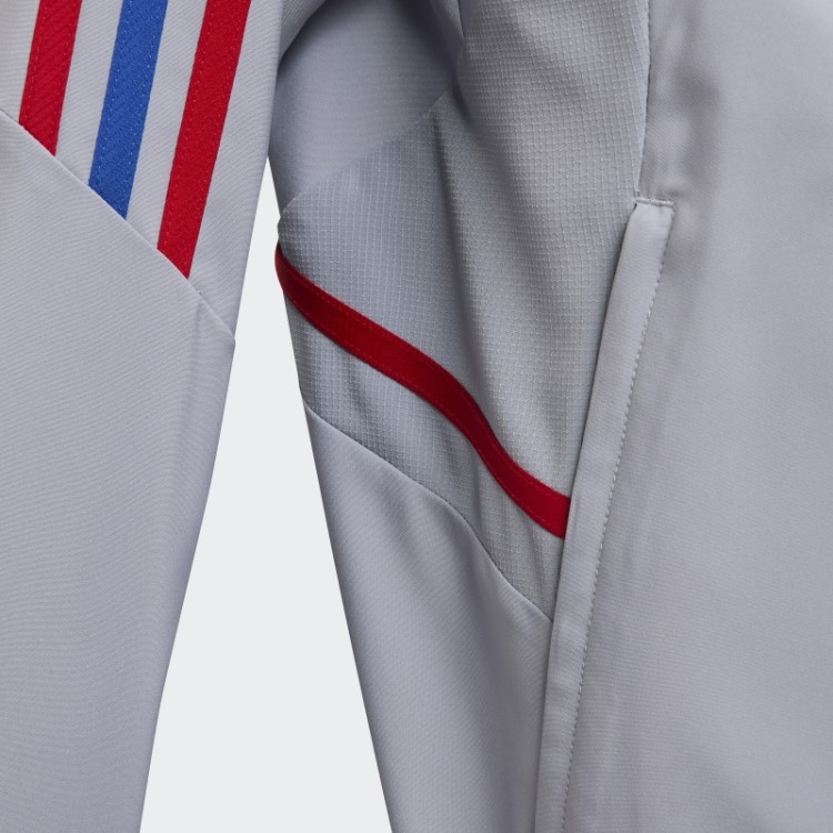 Prata Olympique Lyonnais Tiro 21 Faixa De Apresentação De Treinamento Top Adidas