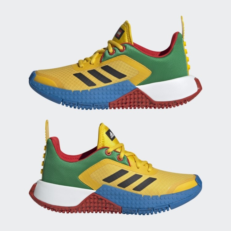 Tênis Adidas Sport Dna X Lego Eqt Amarelo Quente