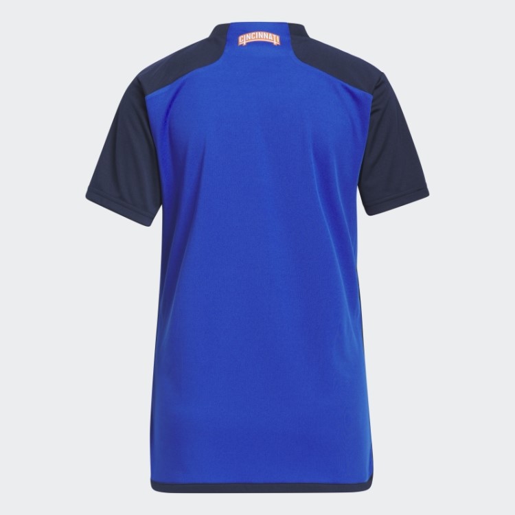 Camisa Azul Adidas Fc Cincinnati 23/24 Em Casa